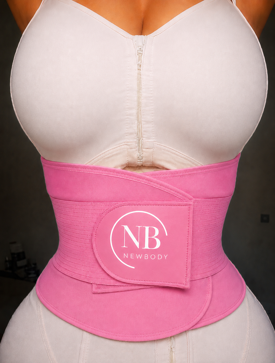 NewBody Waist Cincher Belt | Dual-Compression Waist Trainer & Body Shaper