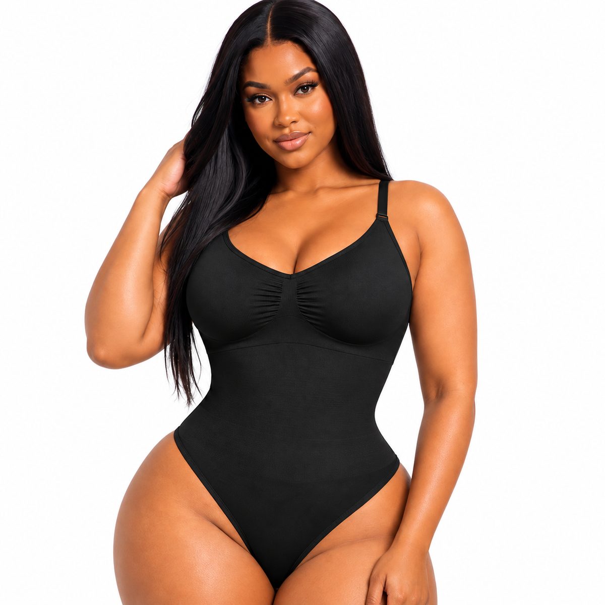 Smoothing Shapewear Bodysuit for Women Faja Full Body Shaper Thong Soft Body Shaping Sculpting Breast Slimming Underwear